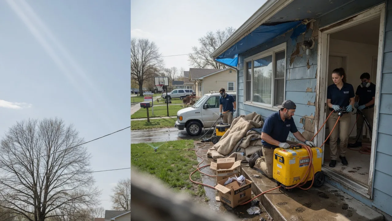 Basement Flood Cleanup in Clairton, PA near me